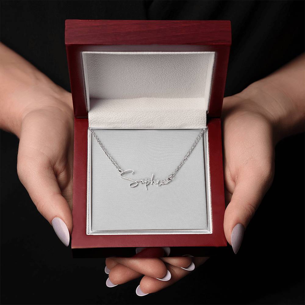 Signature Name Necklace