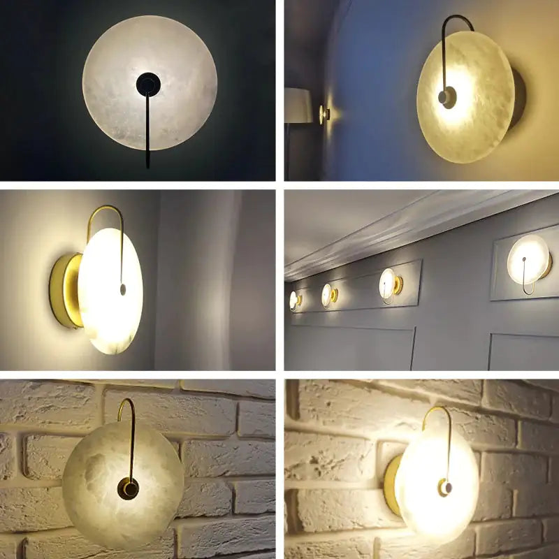 Marble Stone Wall Lamp