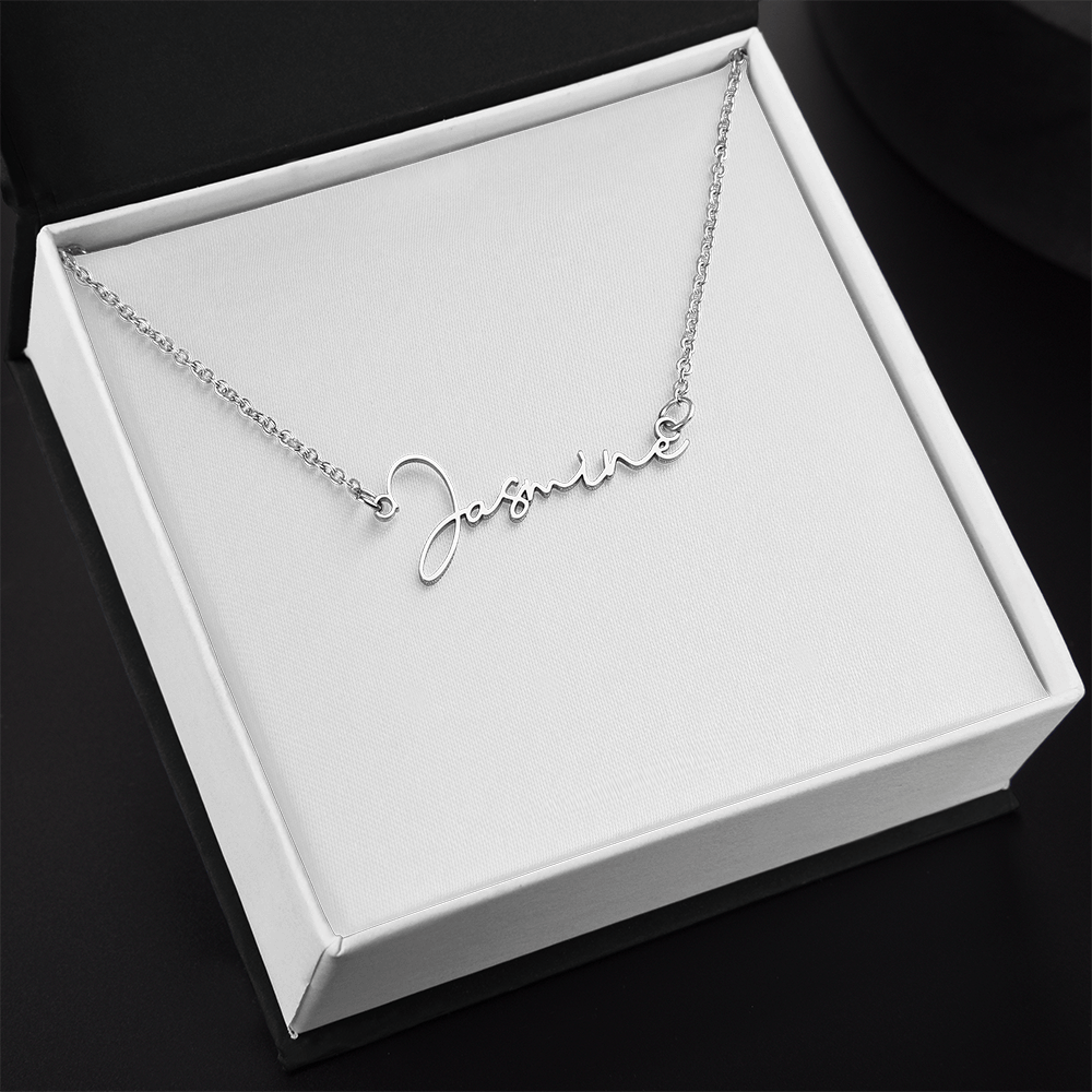 Signature Name Necklace